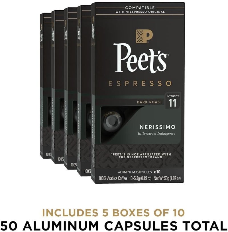 Peet's Coffee Peet's Dark Roast Espresso Pods - Nerissimo - Image 2